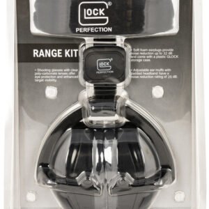 Glock Range Kit Hearing Protection Shooting Earmuffs Black AP60220