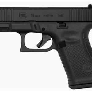 Glock 19 Gen5 9 mm Black PA195S203