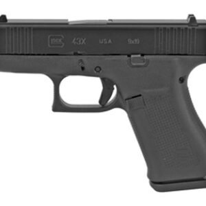 Glock 43X 9mm 3.41″ Black UR43509X