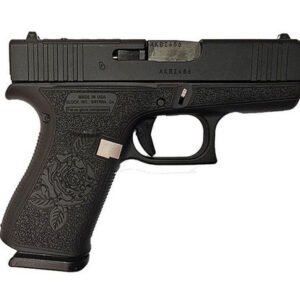 Glock 43x 9mm 3.41″ Black Rose UX4350204BR