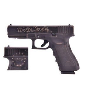 Glock 17 Gen3 9 mm Black WE THE PEOPLE PI1750203WTP