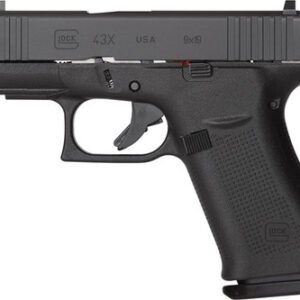Glock G43X 9mm 3.39″ Black UX4350301FRUC